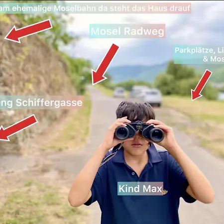 Besondere Moselhaus-mosel Ultranah Luxus Mosel 別荘 *