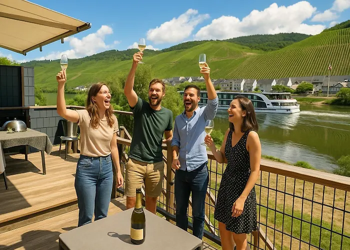 Besondere Moselhaus-mosel Ultranah Luxus Mosel Casa de Férias Kinheim